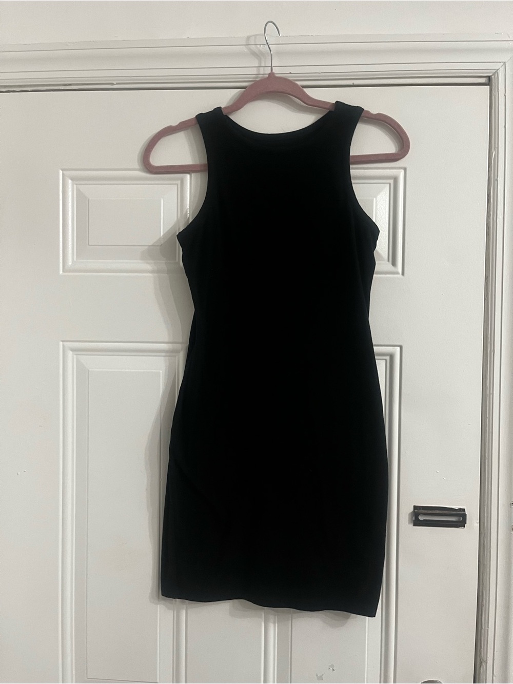 wild fable Black Sleeveless Mini Sheath Dress
